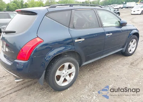 2004 Nissan Murano Sl z USA, uszkodzony, nr VIN JN8AZ08W74W334584
